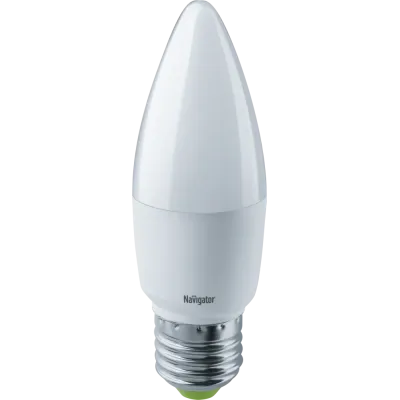 Лампа светодиодная LED 8.5вт Е27 дневной матовая свеча