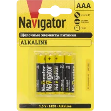 Элемент питания Navigator 61 462 NBT-NPE-LR03-BP4