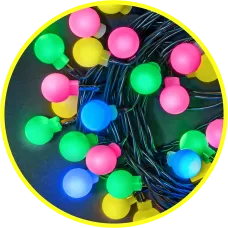 Гирлянда светодиодная новогодняя NGF-B01-128RGBWW-8-11.5 м-230-C8-BL-IP20
