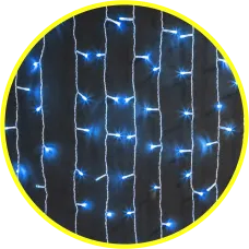 Гирлянда светодиодная новогодняя NGF-C01-357B-8-2x1.5m-230-TR-IP20