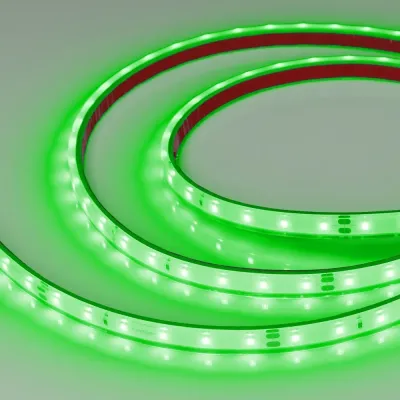 Лента светодиодная 4,8 Вт/м 24В IP68 Зелёный 60LED/м RT/RTW-A60-8-11mm SMD 2835 5 м