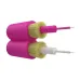 Кабель оптический duplex. ОМ4 50-125. 3.0mm. LSZH. маджента Кабель оптический duplex. ОМ4 50-125. 3.0mm. LSZH. маджента