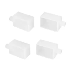 Заглушка WPH-FLEX-3020-90 WHITE с отверстием Пластик