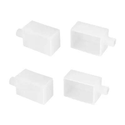 Заглушка WPH-FLEX-3020-90 WHITE с отверстием Пластик