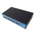 Коммутатор неуправляемый  8x100Мб/с (RJ45 PoE) 2x100Мб/с (RJ45) 100В