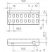 Соединитель, продольный, L=150, сталь, FS (LVG 60 FS)