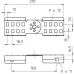Соединитель, шарнирный, L=210, сталь, FS (LGVG 60 FS)
