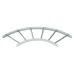 Секция угловая 90°, h=60 мм, B=500 мм, FS (LB 90 650 R5 FS)
