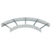 Секция угловая 90°, h=110 мм, B=400 мм, FS (LB 90 1140 R5 FS)
