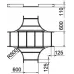Секция Х-образная, h=110 мм, B=600 мм, FT (LK 1160 R5 FT)
