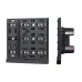 Панель управления кнопочная INTELLIGENT ARLIGHT KNX-303-22-IN Black (Bus) (IARL, IP20 пластик, 2 года, механизм)