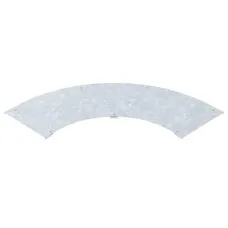 Крышка угловой секции 90°, B=400 мм, FT (BD 90 400 R5 FT)