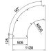 Крышка угловой секции 90°, B=500 мм, FT (BD 90 500 R5 FT)