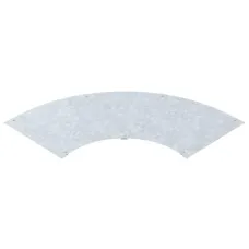 Крышка угловой секции 90°, B=600 мм, FT (BD 90 600 R5 FT)