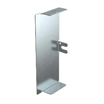 Заглушка кабель-канала LKM 60x150 мм, сталь белый (LKM E60150RW)