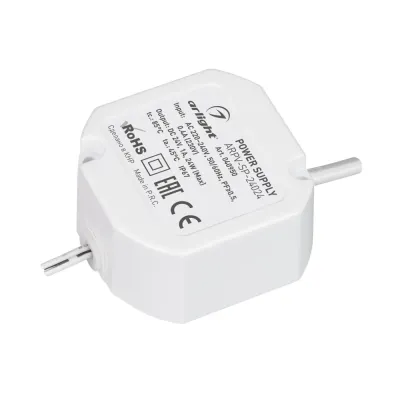 Блок питания ARPV-SP-24024 (24V, 1A, 24W) (IP67 Пластик, 5 лет)