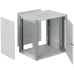 Шкаф телекоммуникационный настенный 19' 22U дверь металл IP20. 600x450x1040mm(ШхГхВ) цвет серый(RAL 7035/RAL7000)