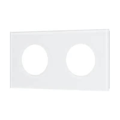 Рамка стеклянная FRM-GLARE-GC-2-WH