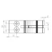 Панель Sens SMART-P67-MULTI White 230V, 4 зоны, 2.4G ARL, IP20 пластик, 5 лет