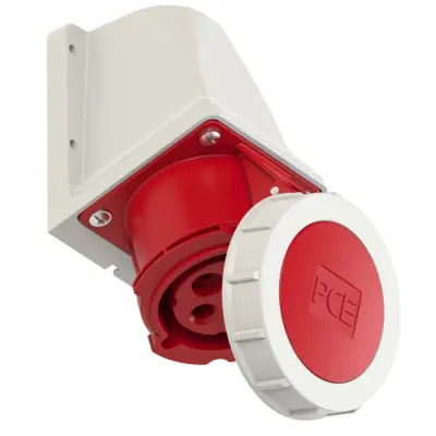 Розетка настенная 32А/400V/3P+E/IP67
