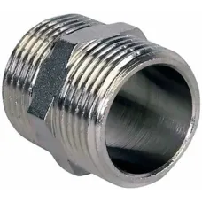 "Ниппель DN.ru НР-НР-304 2 1/2"" Ду65 Ру20, корпус - нержавеющая сталь AISI 304, присоединение - наружная/наружная резьба, тип резьбы - BSPT"