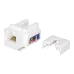 Keystone Jack 8P8C (RJ-45), UTP, Cat.5e. инструментальная заделка, белый