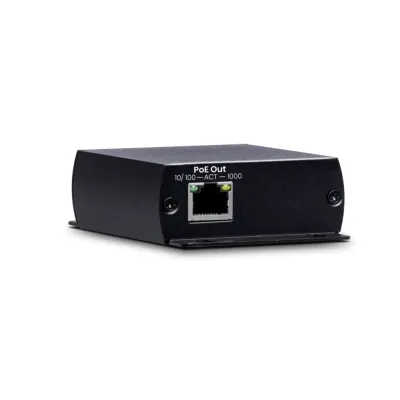 IP04R Удлинитель PoE af/at/bt по витой паре до 280м (до 48.86Вт), 10/100/1000M (1 устройство по 140 м в каждую сторону). При каскадном подключении - 2хIP04R, до 300м (до 3