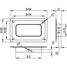 Фланец соединительный FR 400/80
