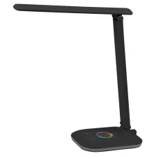 Настольный светильник ЭРА NLED-502-11W-BK светодиодный с RGB ночником черный