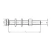 Комплект крепежный SKS 12X80 F, сталь, F (SKS 12X80 F)