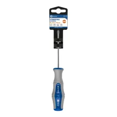 Отвертка Ultra Grip SL 3,0 х 75 мм, CR-V, двухкомпонентная рукоятка, подвес