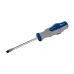 Отвертка Ultra Grip SL 6,0 х 100 мм, CR-V, двухкомпонентная рукоятка, подвес