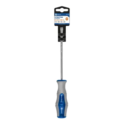 Отвертка Ultra Grip SL 6,0 х 150 мм, CR-V, двухкомпонентная рукоятка, подвес