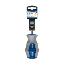 Отвертка Ultra Grip SL 6,0 х 38 мм, CR-V, двухкомпонентная рукоятка, подвес