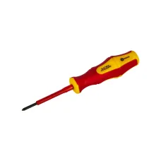 Отвертка диэлектрическая Ultra Grip PH-0 х 60 мм, CR-V, двухкомпонентная рукоятка, подвес