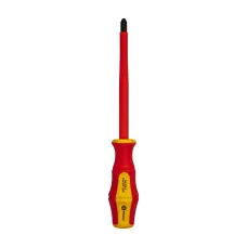 Отвертка диэлектрическая Ultra Grip PH-3 х 150 мм, CR-V, двухкомпонентная рукоятка, подвес