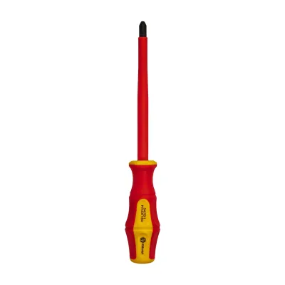 Отвертка диэлектрическая Ultra Grip PH-3 х 150 мм, CR-V, двухкомпонентная рукоятка, подвес