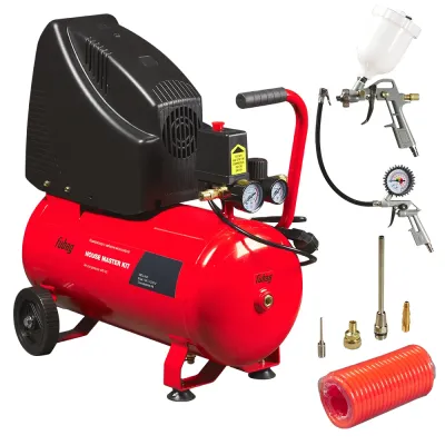 Компрессор HOUSE MASTER KIT OL 195/24 и 5 предметов