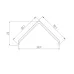 Панель SMART-P34-DIM-IN White 230V, 0-10V, Sens, 2.4G ARL, IP20 пластик, 5 лет
