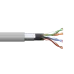 Витая пара TERACOM PRO 5E F/UTP 4 пары solid 24AWG PVC серый 305м