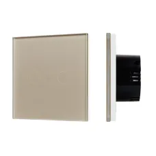Светорегулятор сенсорный с Zigbee управлением SWT-OMALI-SD3-ZB-GD (250V, 500W) (ARL, Стекло)
