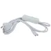Сетевой шнур ЭРА LLED-A-CABLE-1.5m-SW-W c выключателем разъем C7 длина 1500мм для LLED-01, 02 и аналогов.