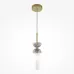 Светильник подвесной Maytoni Kyoto MOD178PL-01GR G9х1х28W Золото и серый