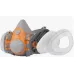 Полумаска Jeta Safety фильтрующая из изолирующих материалов, размер L, фильтры в комплект не входят