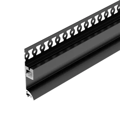 Профиль PLINTUS-FANTOM-L-2000 BLACK (Алюминий)