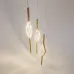 Светильник подвесной  Maytoni Foresight MOD347PL-L24BS3K LED 24W Латунь