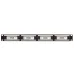 Патч-панель TERACOM 19'' Cat.5E 1U неэкранированная UTP 24 порта RJ-45 110 IDC