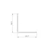 Панель Sens SMART-P38-MIX White 230V, 4 зоны, 2.4G ARL, IP20 пластик, 5 лет