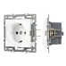 Механизм электрической розетки SCT-MEU1-PL-WH 250V, 16A