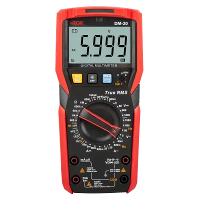 Мультиметр цифровой DM-20 с поверкой